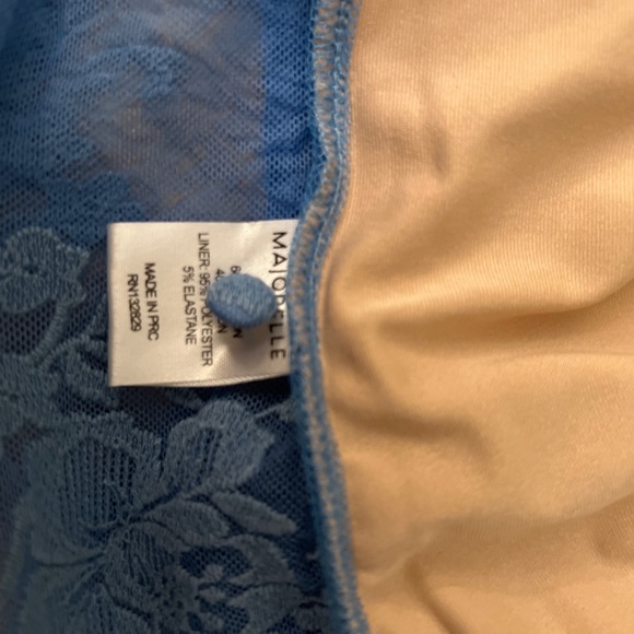 Majorelle Lace Bodysuit - Picture 4 of 5